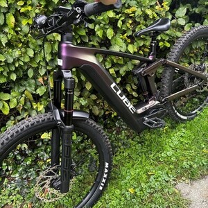 2023 Cube Stereo Hybrid 160 HPC SLX Purple