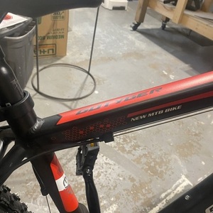 2025 Fat Tire Mountain Bike GoTyger Black, Red, and Orange