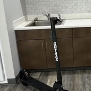 2024 GOTRAX Rival e-scooter Black and Pink