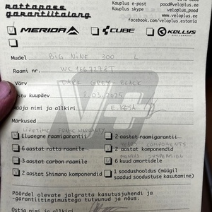 2025 Merida Bikes Big Nine 300 L Black