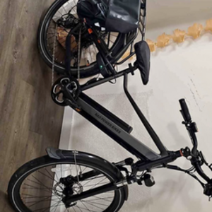 2022 Rad Power Bikes City 5 Plus Silver, gray or bare metal