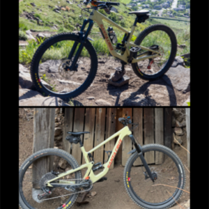 2019 Santa Cruz Hightower C Yellow or Gold, Orange, and Black
