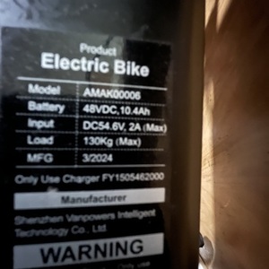 2024 Wooken Bmx style Black and Blue