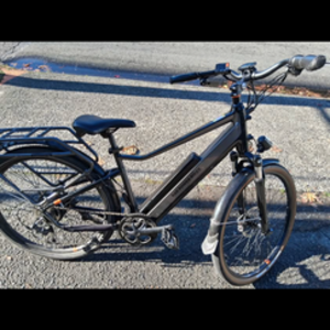 2022 Rad Power Bikes City 5 Plus Silver, gray or bare metal