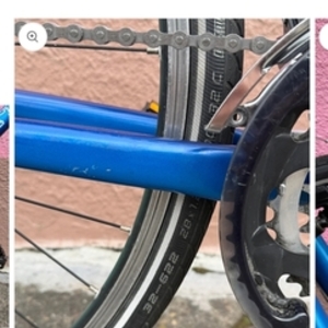 Blue Trek 730 hybrid Medium Blue