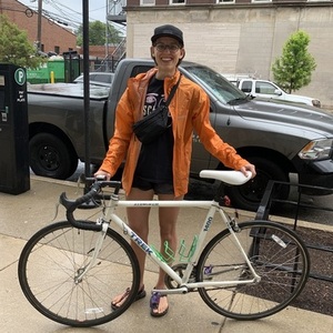 2025 Trek 1400 White, Purple, and Green