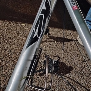 K2 6000 series k2 bike Silver, gray or bare metal and Black