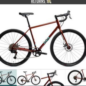 2025 State Bicycle Co. 4130 all-road Brown