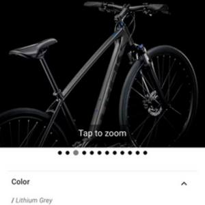 2021 Trek Dual Sport 3 Silver, gray or bare metal