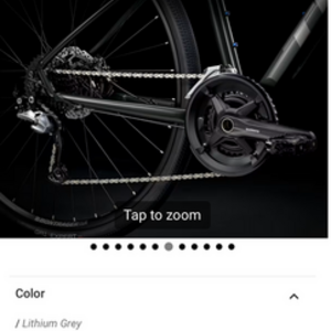 2021 Trek Dual Sport 3 Silver, gray or bare metal