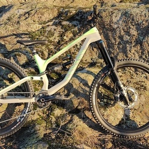 2021 Canyon bicycles Torque CF8 Green and Silver, gray or bare metal