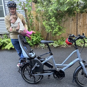 2023 Tern Quick Haul P9 Silver, gray or bare metal