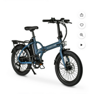 Phoenix 6061 aluminum alloy folding frame Blue