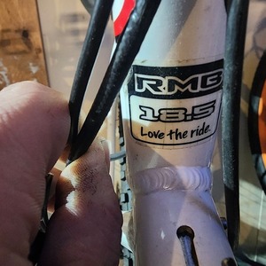 Rocky Mountain Bicycles Vapor Red and White