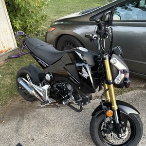2014 Honda Grom Black and Purple