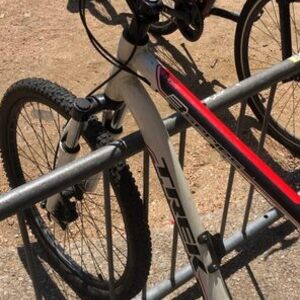 2010 Trek 3700 White, Red, and Black