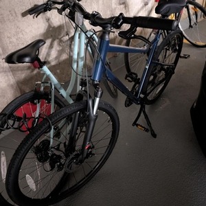 2025 Decathlon Riverside 500 Hybrid Blue