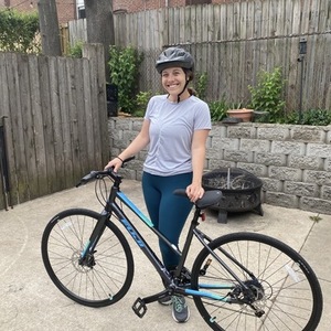 2020 Fuji Traverse 1.7 Silver, gray or bare metal and Blue