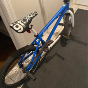 2009 GT Bicycles FE7GL11 BI-1318 Blue and White