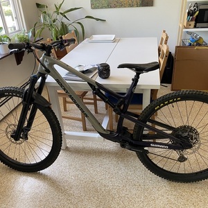 2021 Rocky Mountain Bicycles Instinct C50 Silver, gray or bare metal and Purple