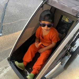 2021 Thule Chariot bike trailer Black