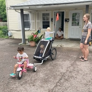 2021 Thule Chariot bike trailer Black