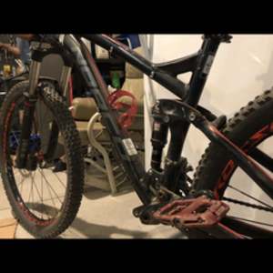 2015 Norco Bikes Fluid 7.2 Black and Red