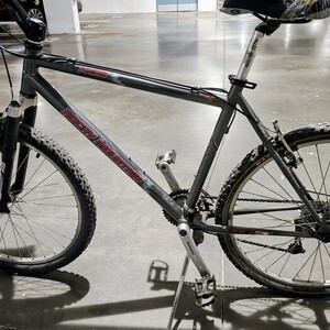 1999 Rocky Mountain Bicycles Fusion Silver, gray or bare metal