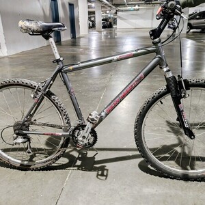 1999 Rocky Mountain Bicycles Fusion Silver, gray or bare metal