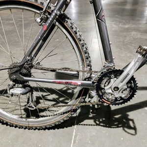 1999 Rocky Mountain Bicycles Fusion Silver, gray or bare metal