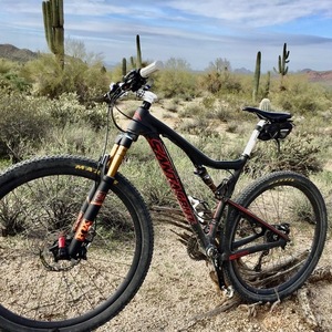 2012 Santa Cruz Tallboy LTC Black and Red