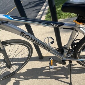 Schwinn Silver, gray or bare metal