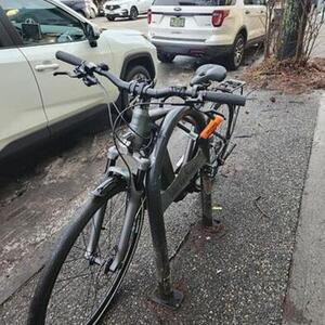 2022 MEC Ebike Silver, gray or bare metal