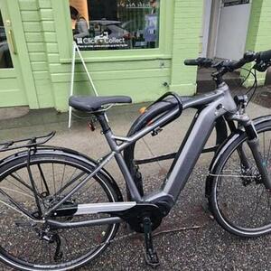 2022 MEC Ebike Silver, gray or bare metal