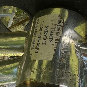 1997 Mongoose freestyle Silver, gray or bare metal