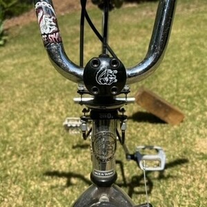 1997 Mongoose freestyle Silver, gray or bare metal