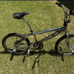 1997 Mongoose freestyle Silver, gray or bare metal