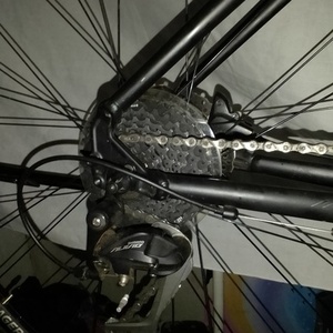 2025 Trek Black, Silver, gray or bare metal, and Red