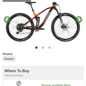 2019 Canyon bicycles Neuron Al 7.0 Orange