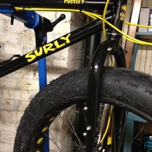 2013 Surly Necromancer Black and Yellow or Gold