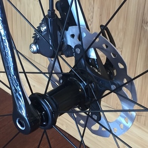 2017 Eddy Merckx Sallanches 64 Di2 Disc Black and Silver or Gray