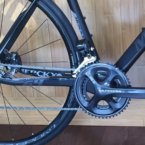 2017 Eddy Merckx Sallanches 64 Di2 Disc Black and Silver or Gray