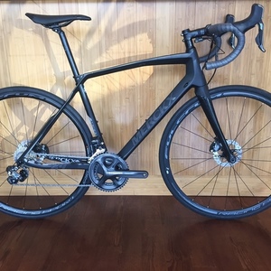 2017 Eddy Merckx Sallanches 64 Di2 Disc Black and Silver or Gray