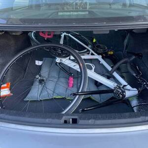 Decathlon TRIBAN EASY ROAD CYCLING WOMAN White