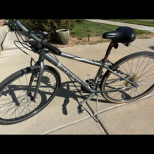 Trek 7200 Silver, gray or bare metal