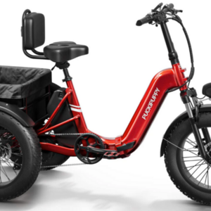 2025 PuckiPuppy Husky eTrike tricycle Red