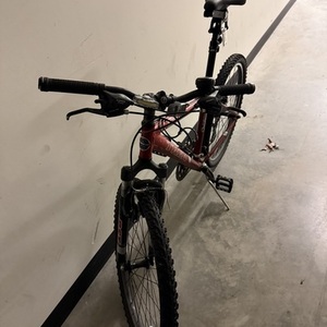 2006 Trek 3700 Red and Silver, gray or bare metal
