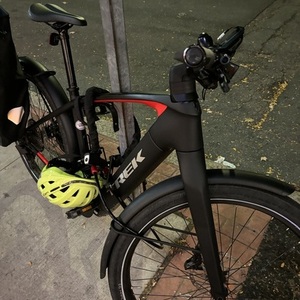 2021 Trek Allant 9.9S Matte Black and Red