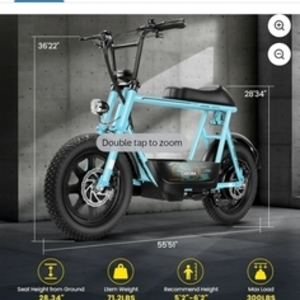 2025 Caroma e-scooter Teal