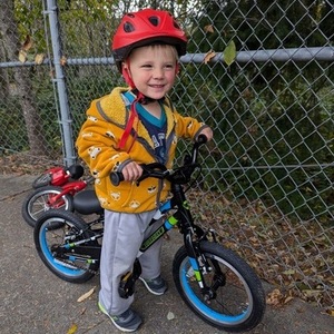 2024 Guardian 14 Inch Bike Black, Blue, and Green